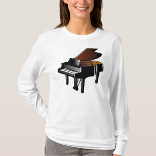 T-shirt Piano Artistique Technique Vintage Classique