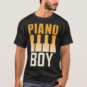 T-shirt Piano Boy Instrument Player Pianiste musicien