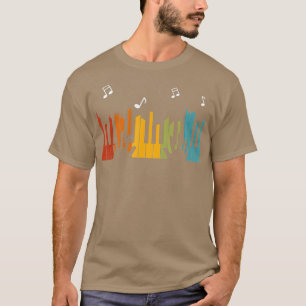T-shirt Piano-cadeau de clavier Piano Player