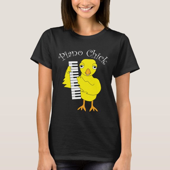 T-shirt Piano Chick (Devant)