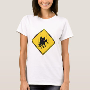 T-shirt Piano en chute