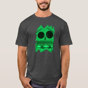 T-shirt Piano et clavier de musique d'Electronica