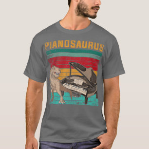 T-shirt Piano Funny Pianosaurus Pianiste
