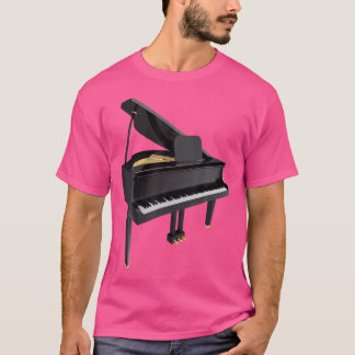 T-shirt Piano Music T Shirt For Men Women Boys Girls Tees 