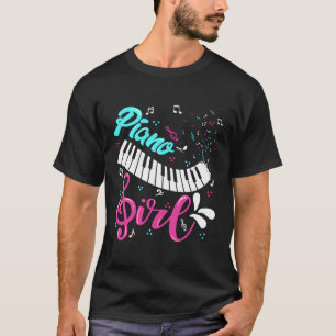 T-shirt Piano Musical Pianist Keyboard Pianist Notes music