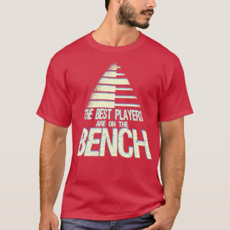 T-shirt Piano Pianist Les meilleurs joueurs sont sur le ba