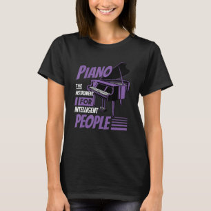 T-shirt Piano Pianiste Musique Clavier Musicien Citation G