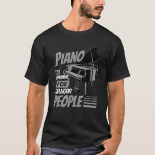 T-shirt Piano Pianiste Musique Clavier Musicien Citation G