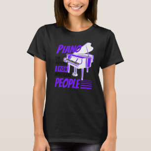 T-shirt Piano Pianiste Musique Clavier Musicien Citation G