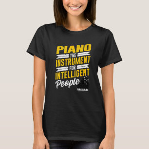 T-shirt Piano Pianiste Musique Clavier Musicien Citation G