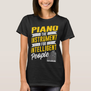 T-shirt Piano Pianiste Musique Clavier Musicien Citation G