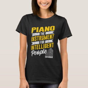 T-shirt Piano Pianiste Musique Clavier Musicien Citation G