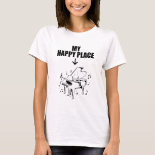 T-shirt Piano Player   Cadeau de pianiste aux instruments 