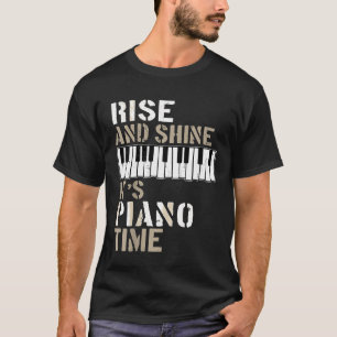 T-shirt Piano Player Shirt Music Professeur Appréciation d