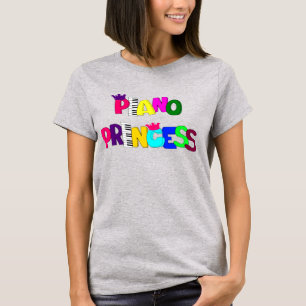 T-shirt Piano Princesse