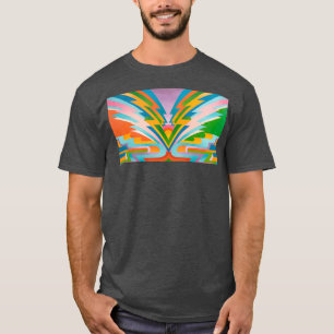 T-shirt piano psychédélique 1