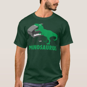 T-shirt Pianosaurus Piano Art Dinosaur Percussion Musique