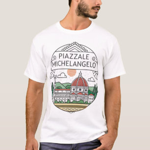 T-shirt Piazzale Michelangelo