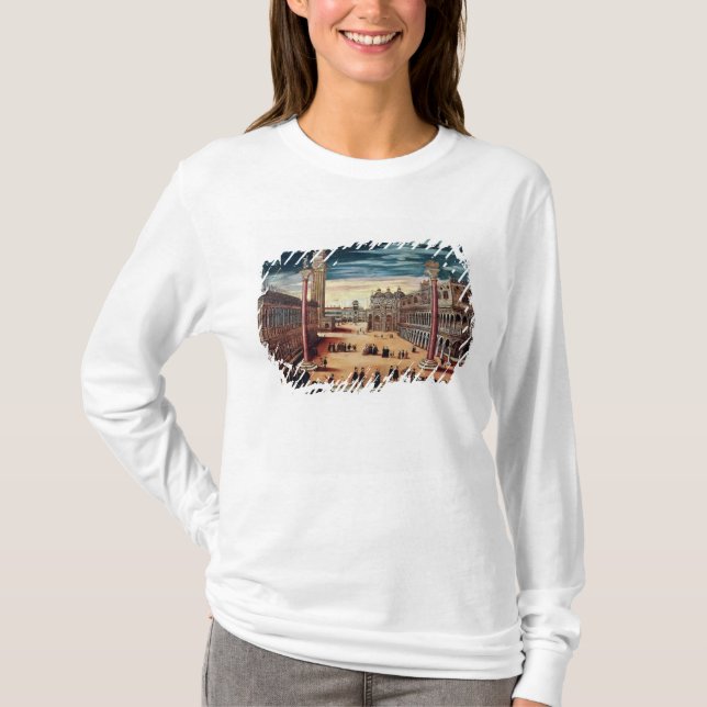 T-shirt Piazzetta di San Marco, Venise (Devant)