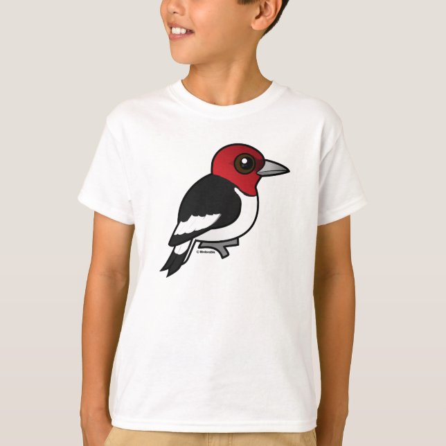 T-shirt Pic à tête rouge (Devant)