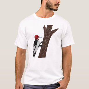 T-shirt Pic à tête rouge