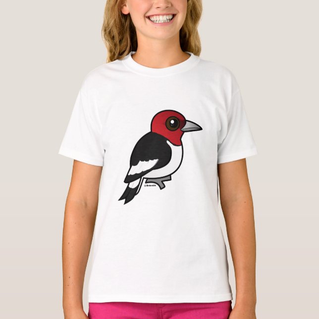T-shirt Pic à tête rouge (Devant)