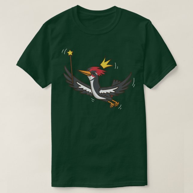 T-shirt Pic de fée Faune Mystique Oiseau Fée Amour (Design devant)