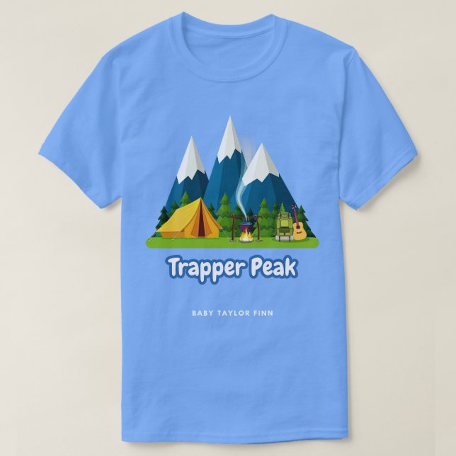 T-shirt Pic de trappeur (Design devant)