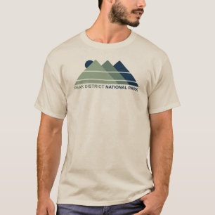 T-shirt Pic du District National Park Mountain Sun