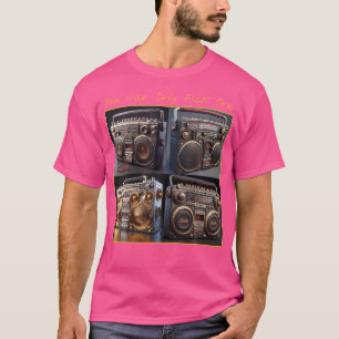 T-shirt Pic Hip hop Du Ghetto vintage Retro Blaster 80'S 9