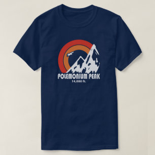 T-shirt Pic Polemonium Peak Californie Sun Eagle