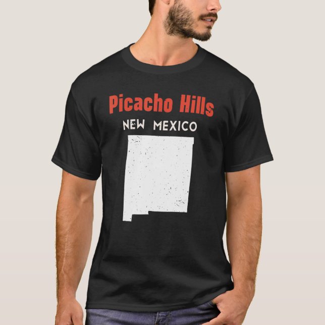 T-shirt Picacho Hills USA State America Travel New Mexican (Devant)