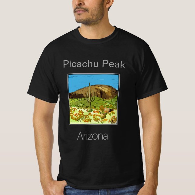 T-shirt Picacho Peak State Park, Arizona (Devant)
