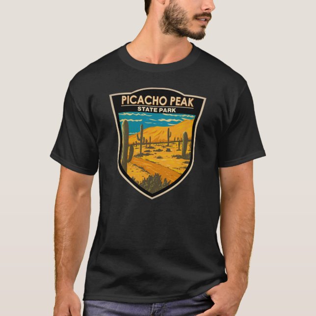 T-shirt Picacho Peak State Park Arizona Vintage  (Devant)