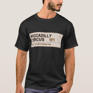 T-shirt Piccadilly Circus Londres - Vintage