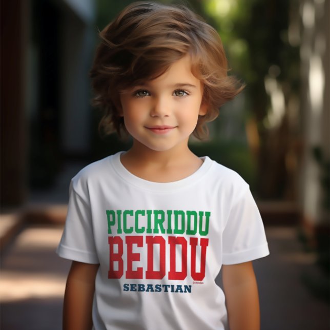 T-shirt Picciriddu Beddu Tee (Créateur téléchargé)