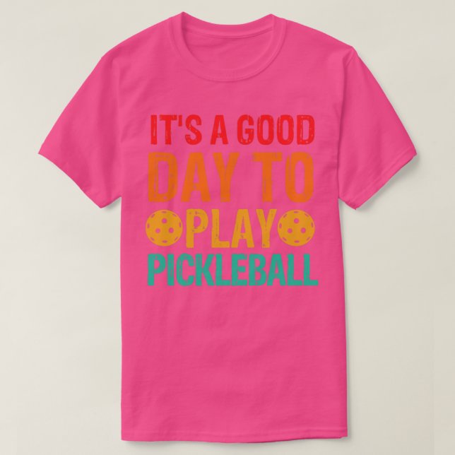 T-shirt pickball (Design devant)