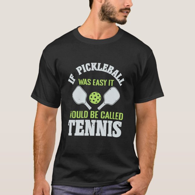 T-shirt pickball (Devant)