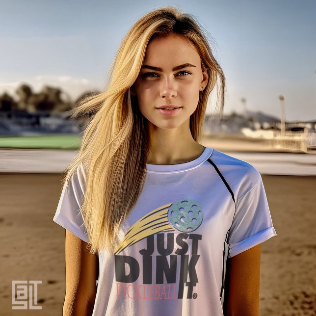 T-shirt Pickball vient de le Dîner encore (Créateur téléchargé)