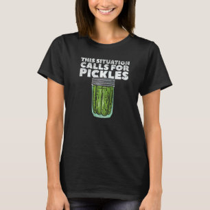 T-shirt Picker Pour Les Appels De Concombre Pour Les Pickl