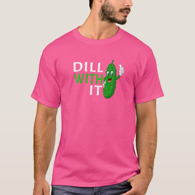 T-shirt Picker Squad Dill Avec It Cute Dill Pickle Vegan (Devant)