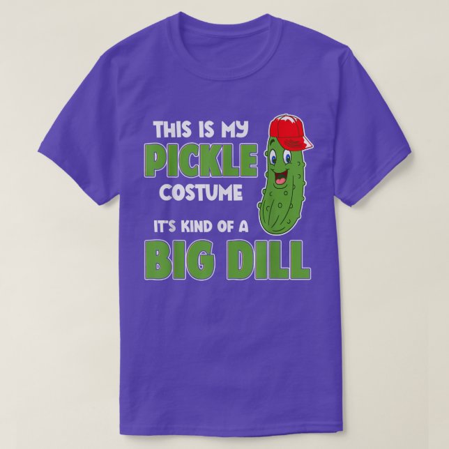 T-shirt Picket Big Dill Louveur de concombre végétarien (Design devant)