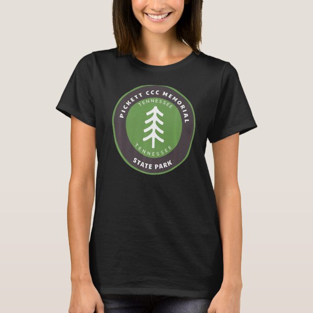 T-shirt Pickett Ccc Memorial State Park Tennessee Tn Fores (Devant)