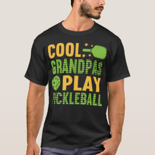 T-shirt Pickle Ball Cool Grands-Pères Jouent Pickleball Pi