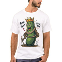 T-shirt Pickle King - Drôle Pourcentage de Pickle