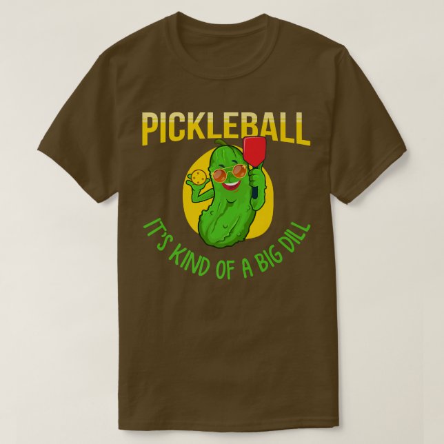 T-shirt Pickle Lover ou végétalien et végétarien ou une so (Design devant)