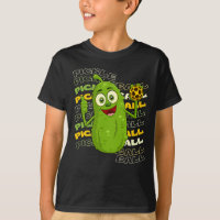 Pickle Power ! Enfants mignonnes de Pickleball