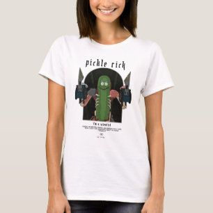 T-shirt Pickle Rick - Je suis un scientifique Citation gra