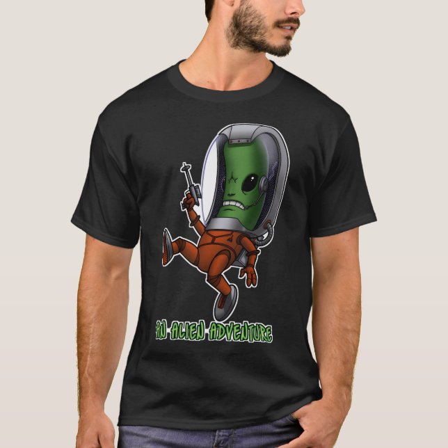 T-shirt Pickle Tony - Une aventure Alien Webcomic (Devant)