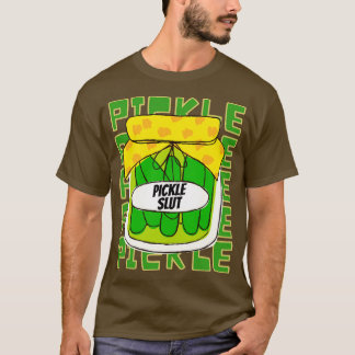 T-shirt Pickle Une Fille Qui Aime Pickles Canning Citation